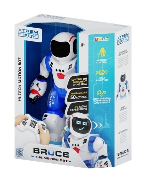 2_994933-493x597-1.jpg Xtrem Bots Bruce The Motion Bot Robot - Pilt 1