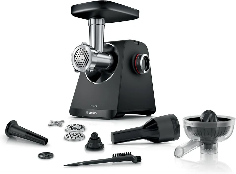 Bosch Serie 4 MultiPower MFWS430B hakklihamasin, 1900 W, must
