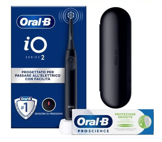 Oral-B iO2 elektriline hambahari + reisikott, must