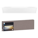 Philips Hue Aurelle laevalgusti 39 W, 2000–6500 K, 3750 lm, ristkülikukujuline, valge