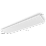 Philips Hue Aurelle laevalgusti 39 W, 2000–6500 K, 3750 lm, ristkülikukujuline, valge - Pilt 5