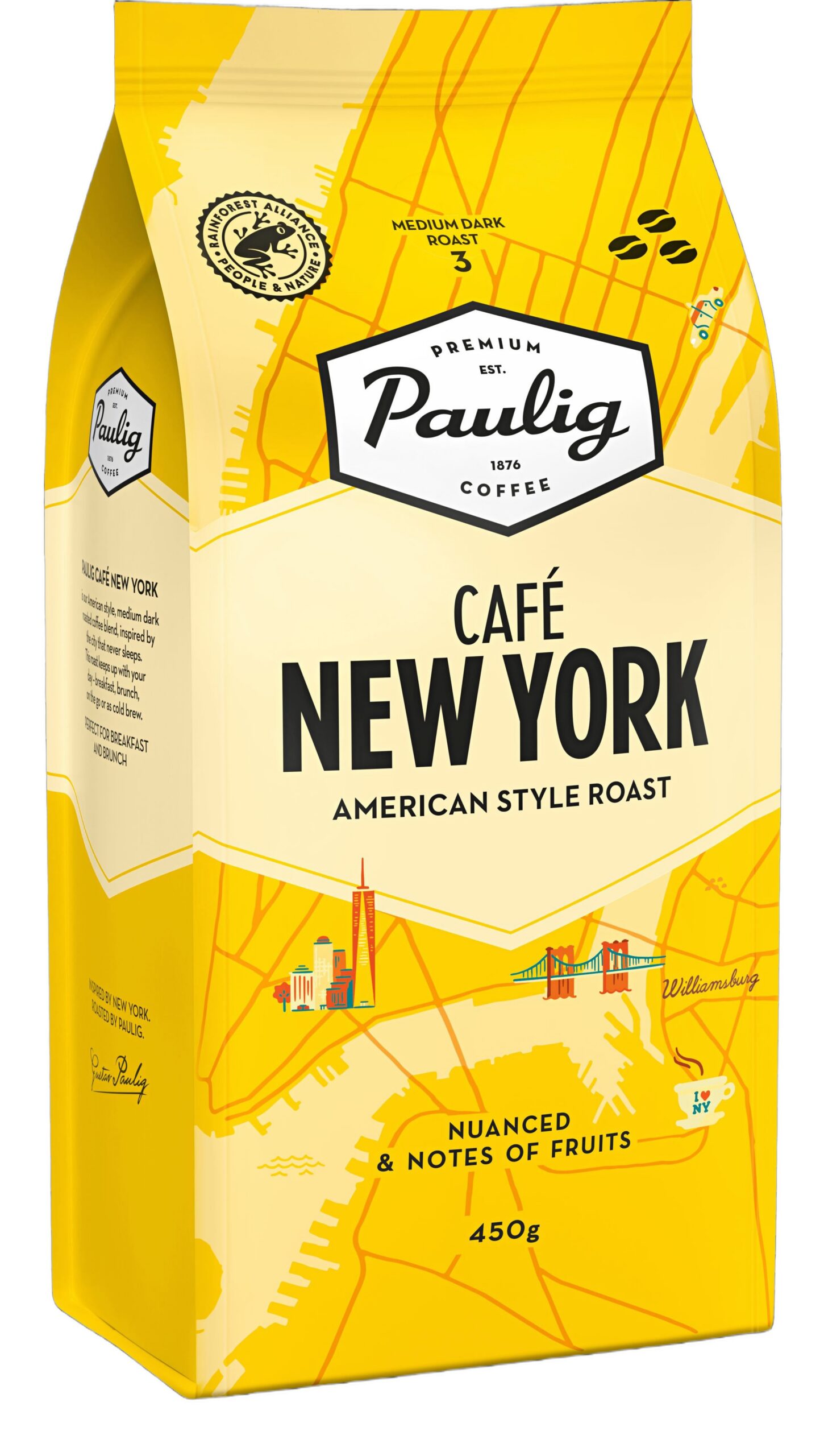 Paulig Café New York kohvioad, 450 g