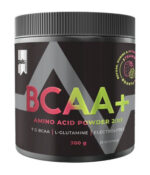 Puls Nutrition BCAA+ aminohapete pulber, maasika-kiivi, 300 g