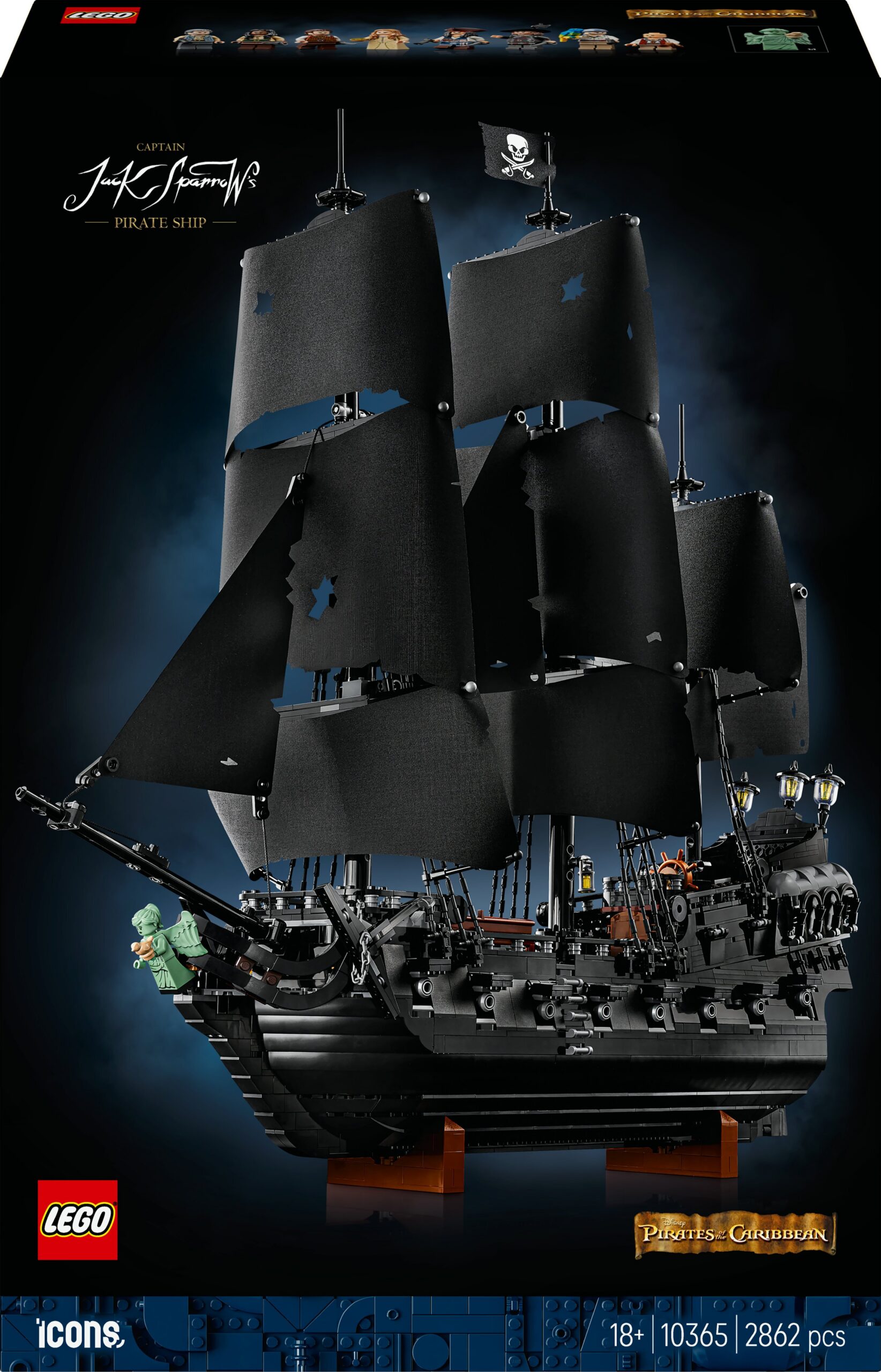 2_1017902-3000x4672-1.jpg LEGO Icons 10365 Kapten Jack Sparrow' piraadilaev - Pilt 1