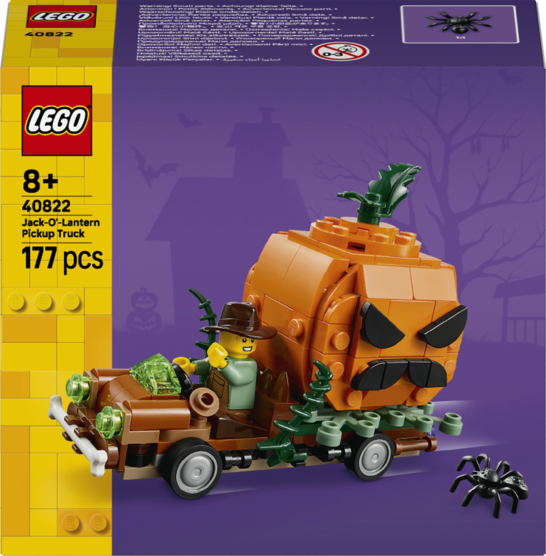 2_1018154-1780x1812-1.jpg LEGO Seasons and Occasions 40822 Jack-o-lantern auto - Pilt 1