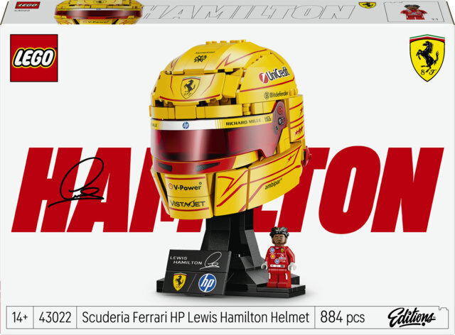 LEGO Editions 43022 Scuderia Ferrari HP kiiver - Lewis Hamilton