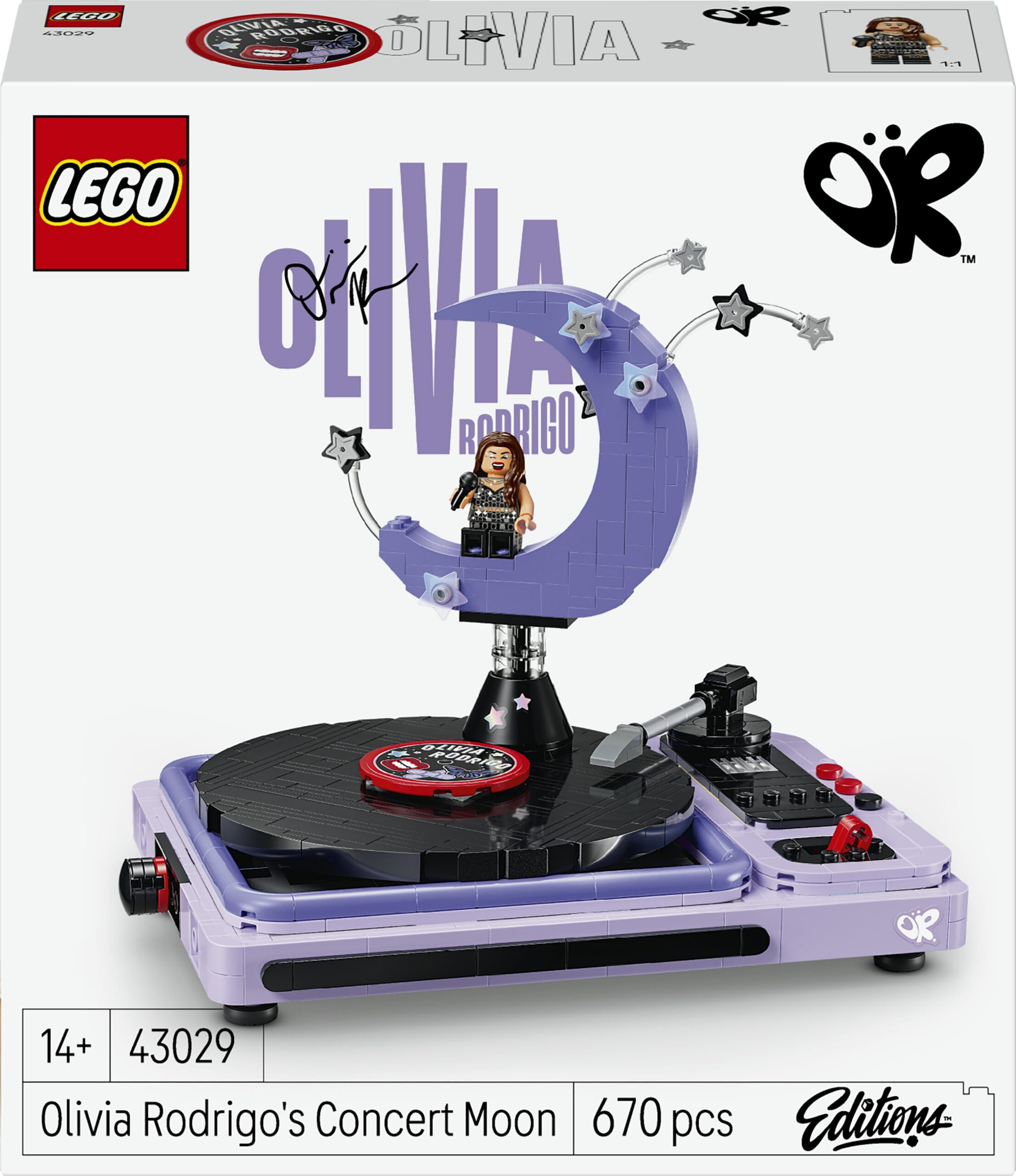 LEGO Editions Music 43029 Olivia Rodrigo kontsert - Kuu