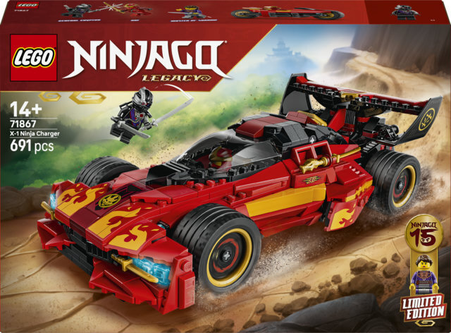 2_1018325-640x472-1.jpg LEGO Ninjago 71867 – Ninja auto X-1 – 15. aastapäeva väljaanne - Pilt 1