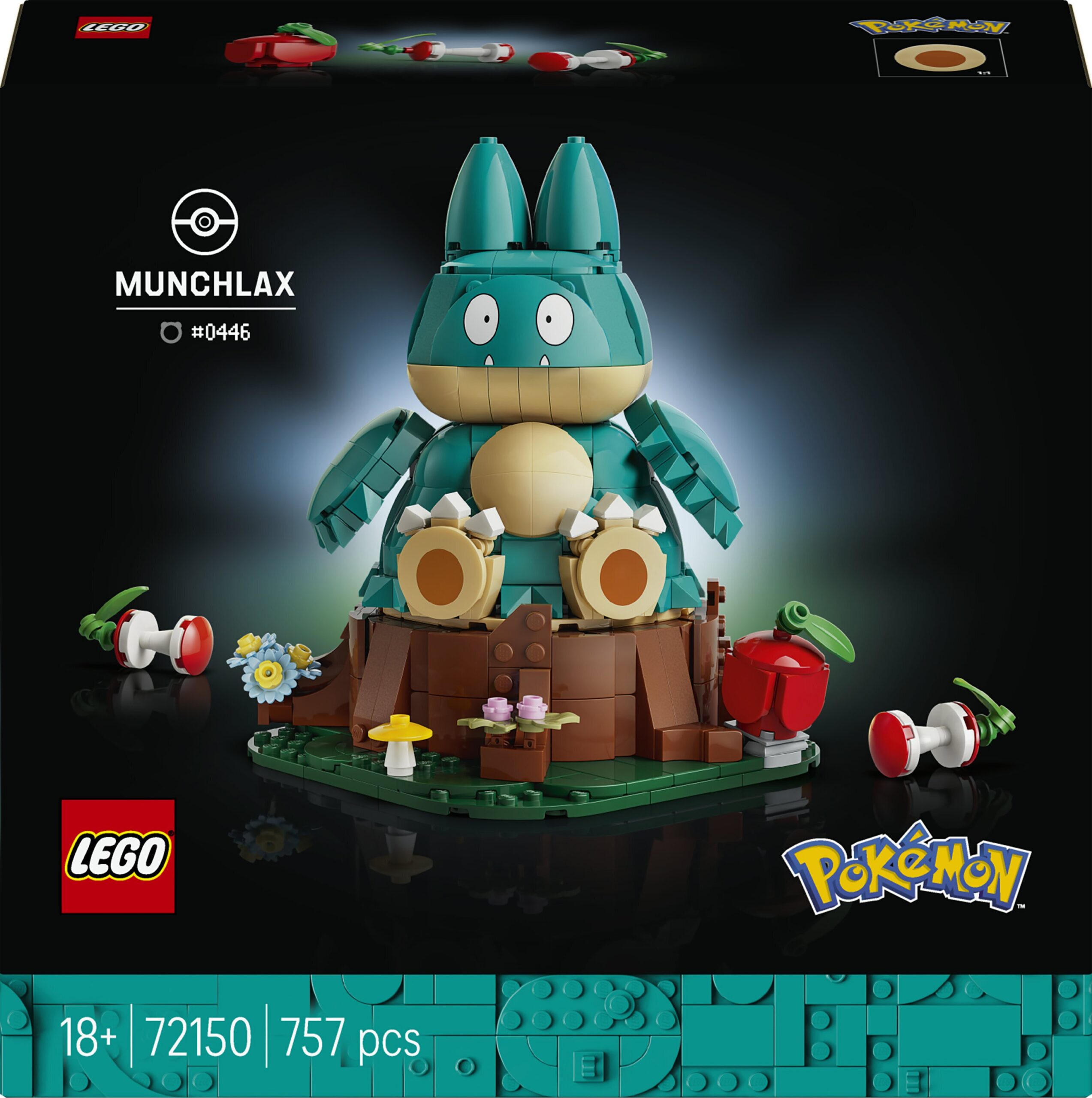 2_1018376-3000x3016-1.jpg LEGO Pokémon 72150 Munchlax - Pilt 1