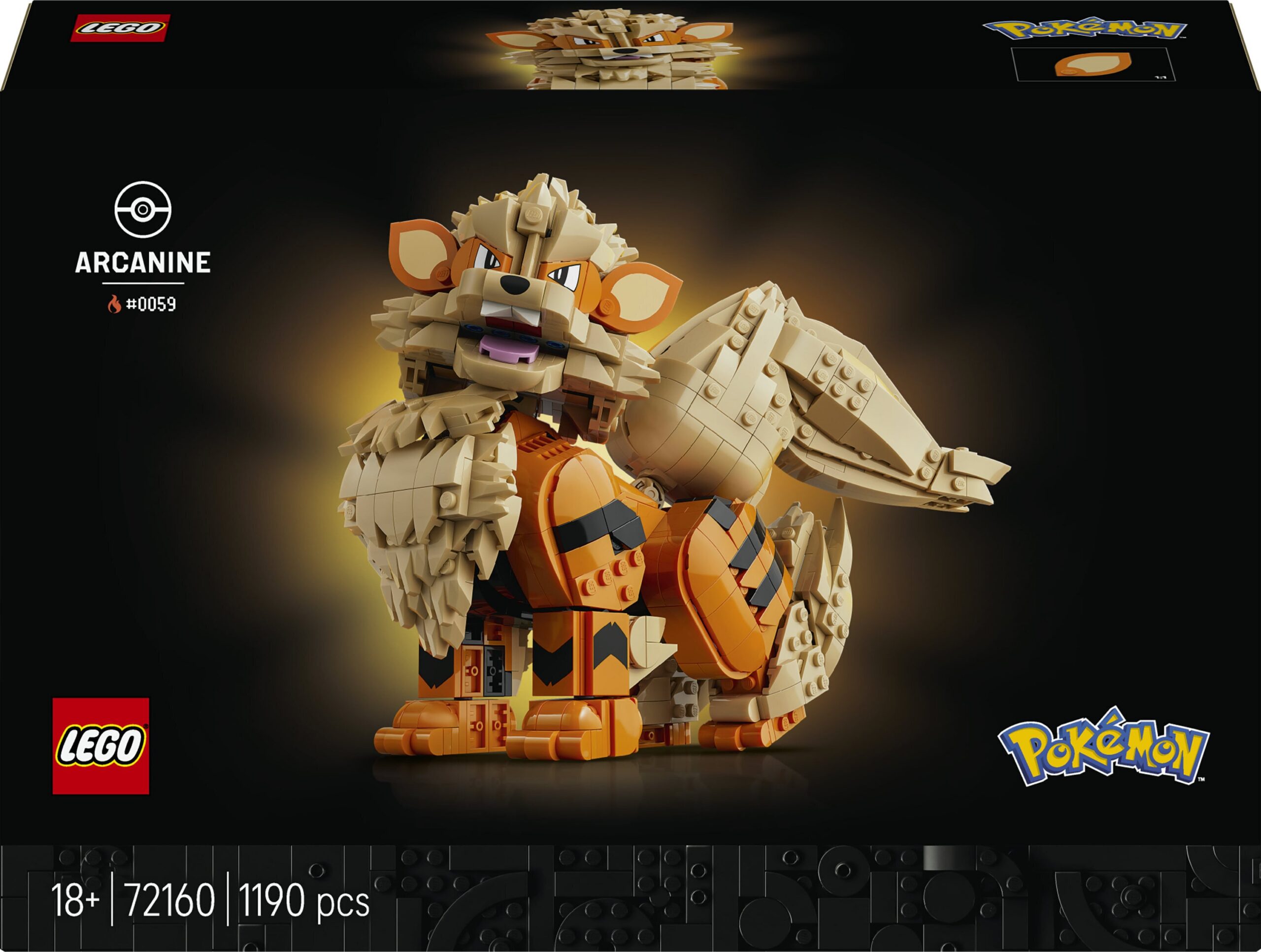 LEGO Pokémon 72160 Arcanine