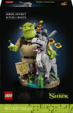 LEGO Shrek 72423: Shrek, eesel ja Saabastega kass