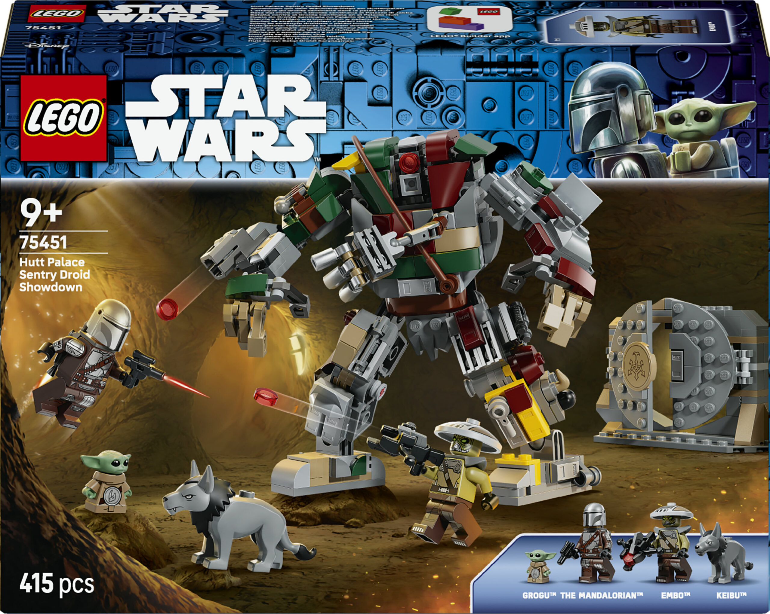 LEGO Star Wars 75451 Hutti paleevalvuri droidilahing
