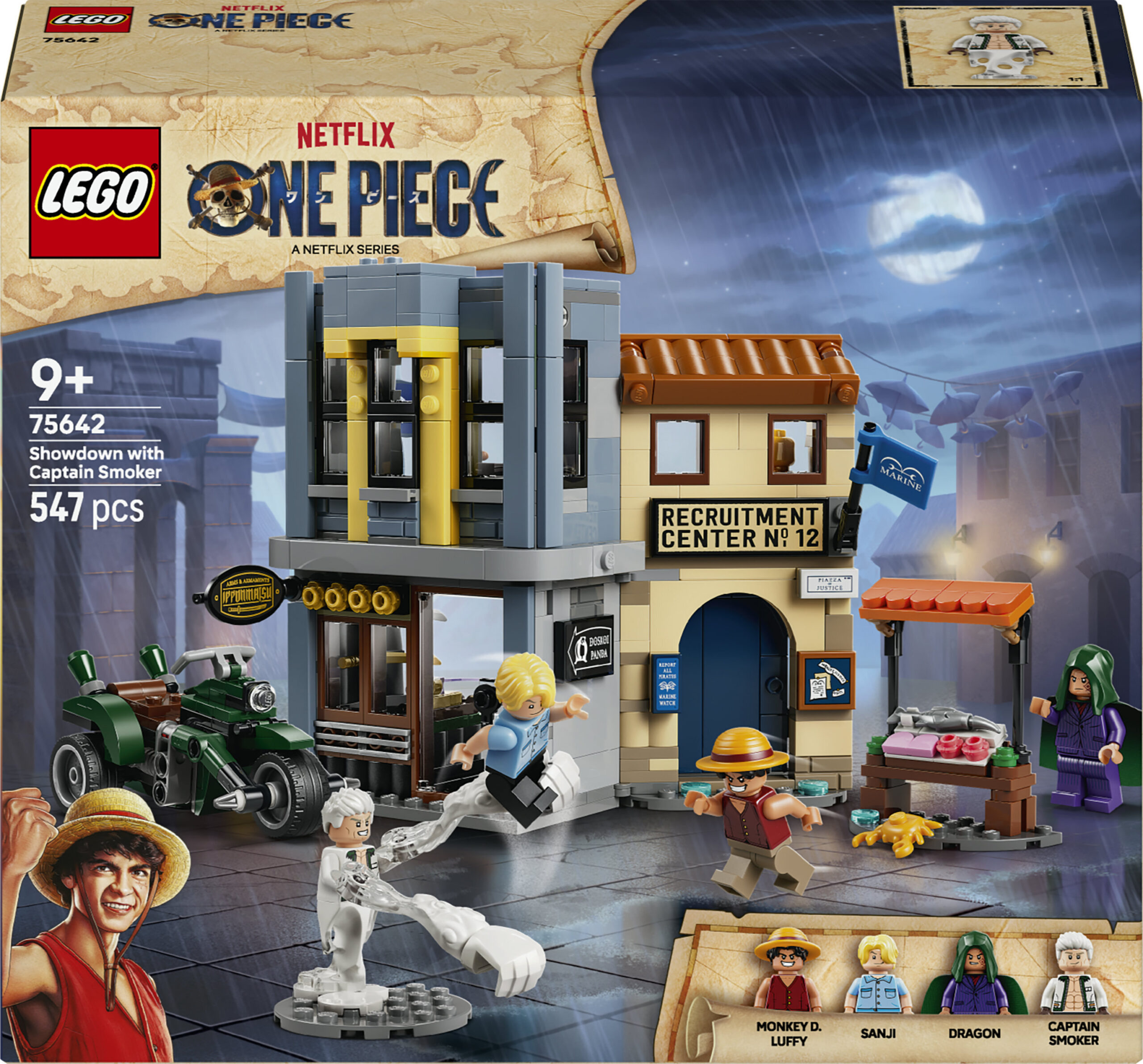 LEGO ONE PIECE 75642 Vastasseis koloneliga Suitsetaja