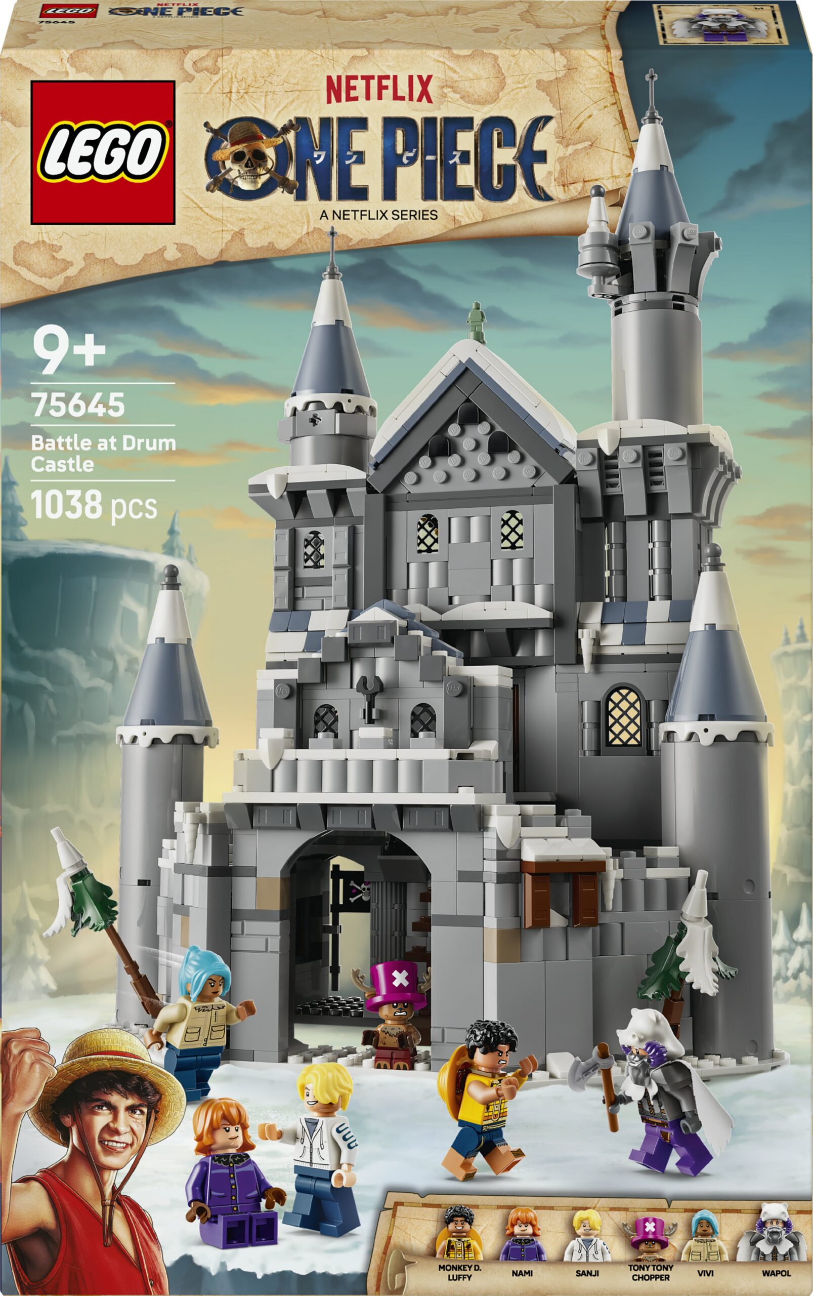 LEGO ONE PIECE 75645 Trummi lossi lahing