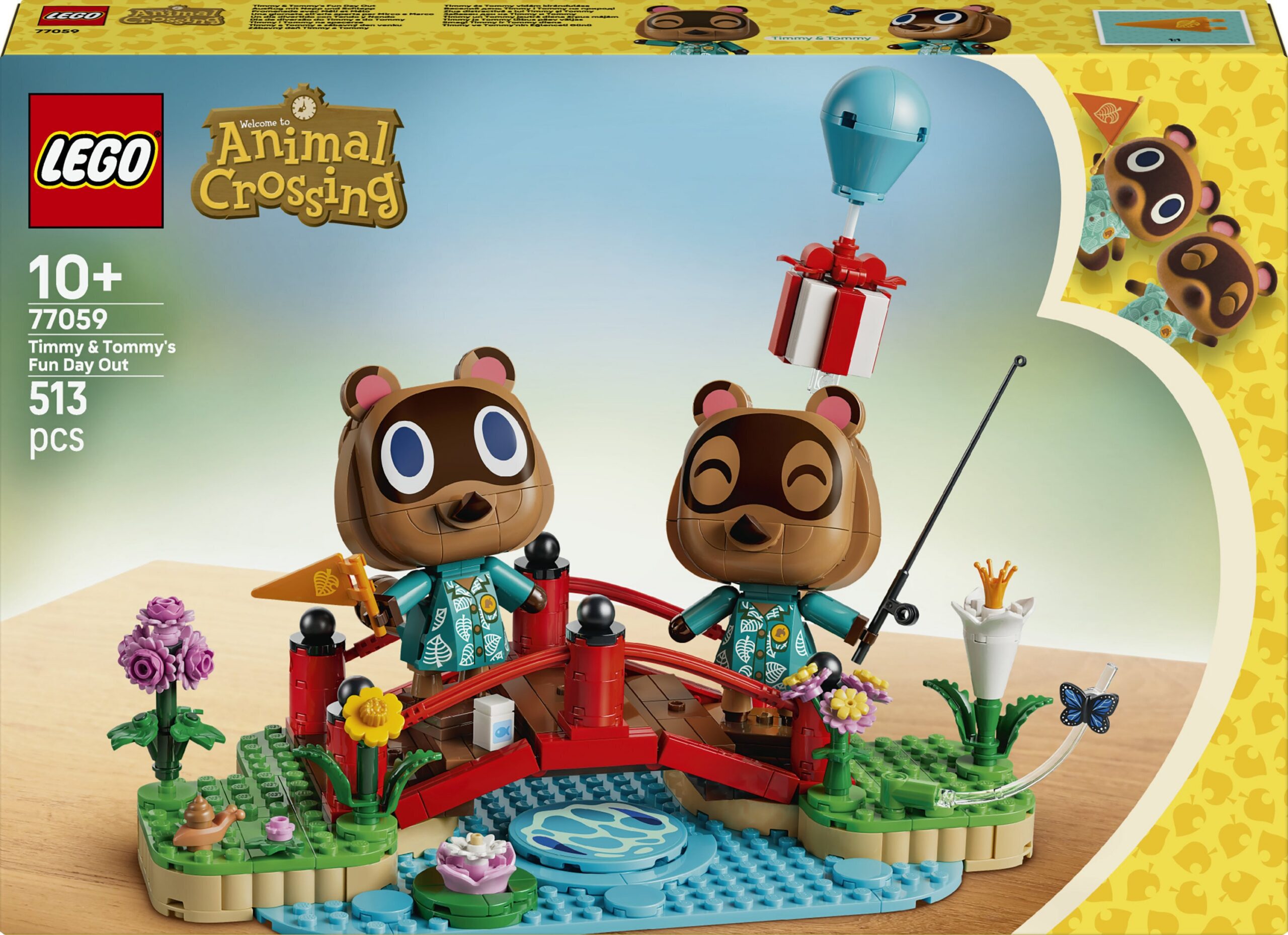 LEGO Animal Crossing 77059 Timmy ja Tommy - Lõbus päev väljas