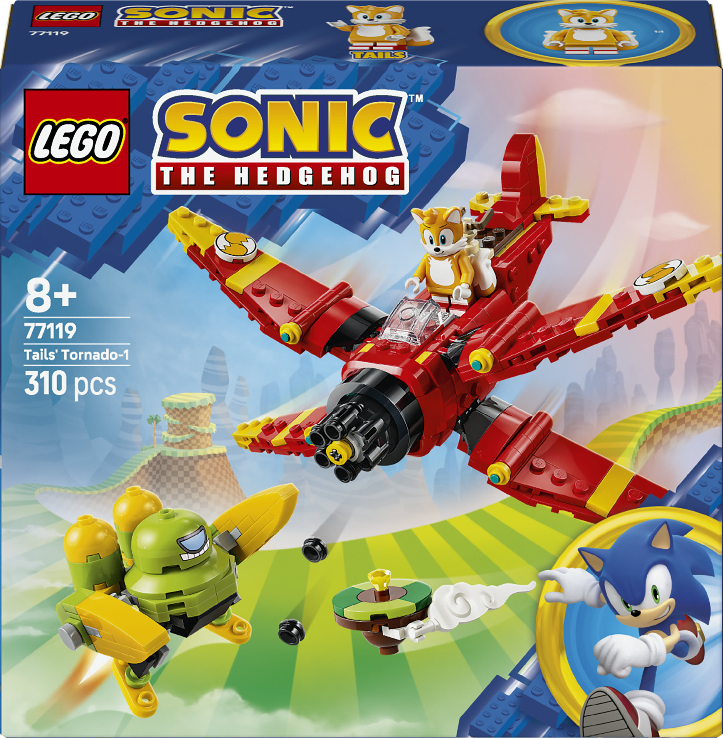2_1018649-2340x2388-1.jpg LEGO Sonic the Hedgehog 77119 - Tailsi tornaado-1 - Pilt 1