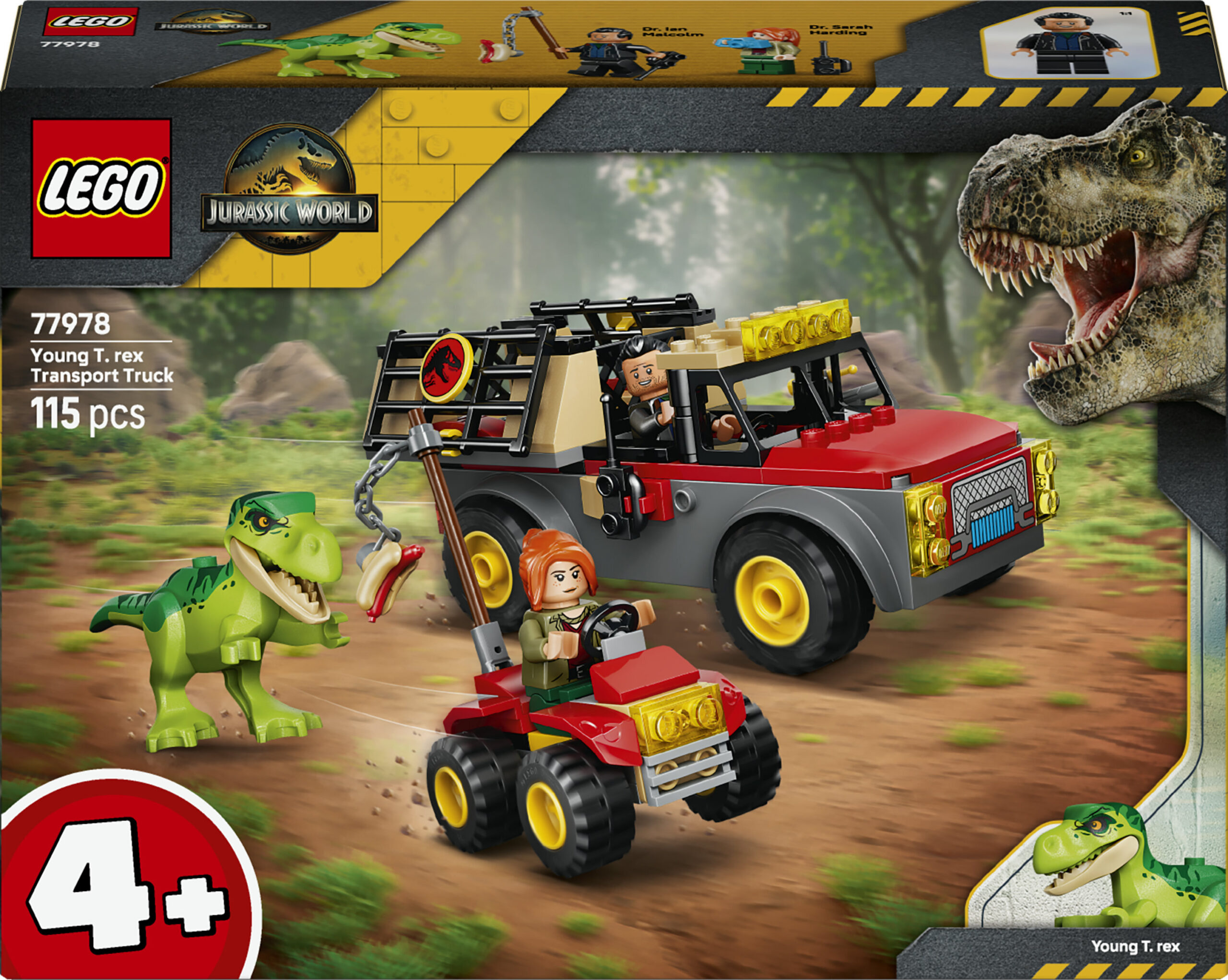 LEGO Jurassic World 77978 Noor T. rex transporter