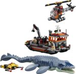 LEGO Jurassic World 77983 Mosasaurus ründab paati - Pilt 3