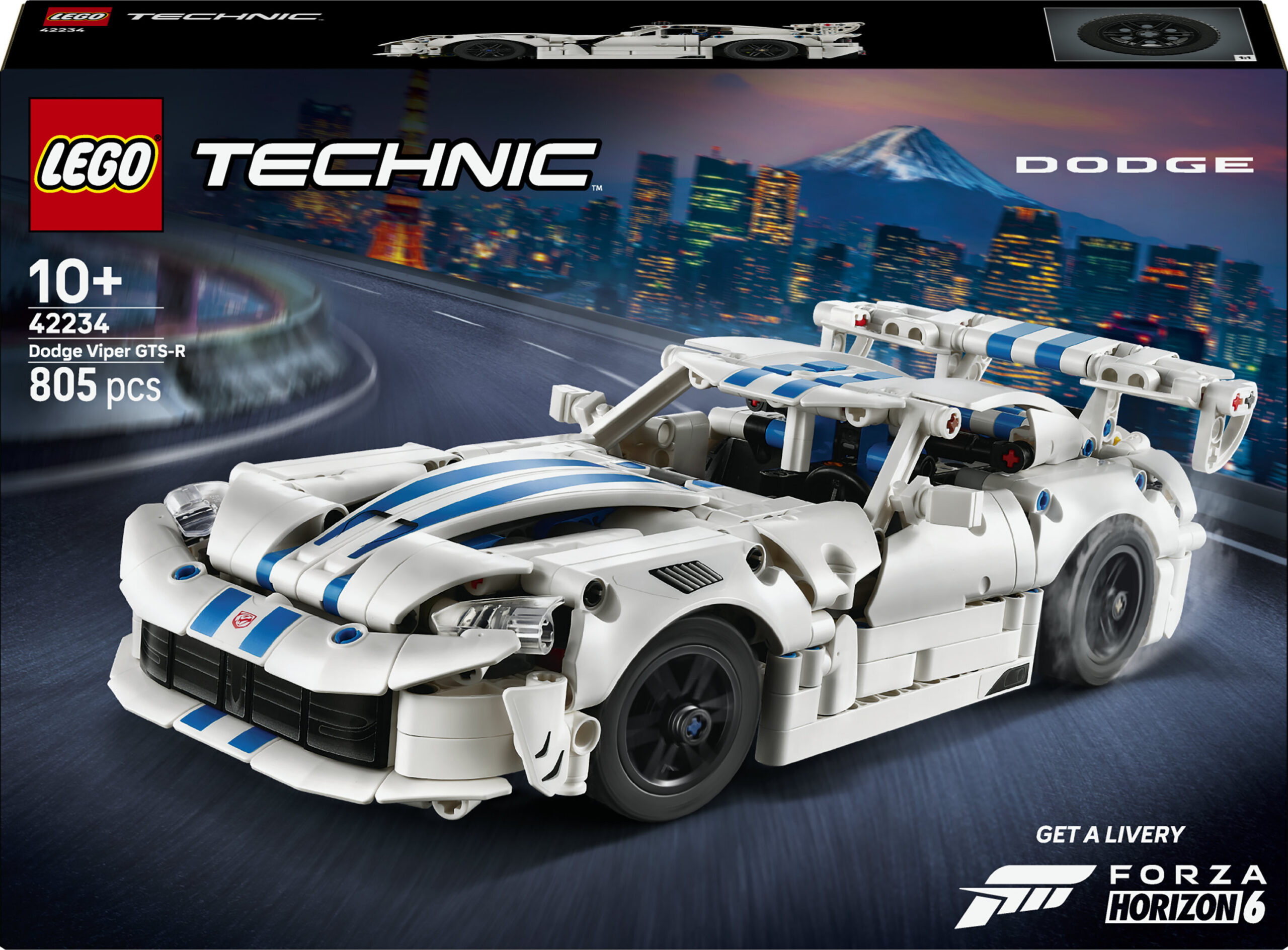 LEGO Technic 42234 Dodge Viper GTS-R sportauto