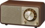 Sangean WR-7 Plus FM-raadio Bluetooth-ühendusega, pähklipuu