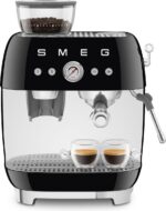 Smeg EGF03BLEU espressomasin veskiga, must