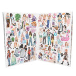 TOPModel Stickerworld kleepsuraamat - Pilt 2