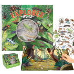 Loo oma Explorer Worldi värviraamat