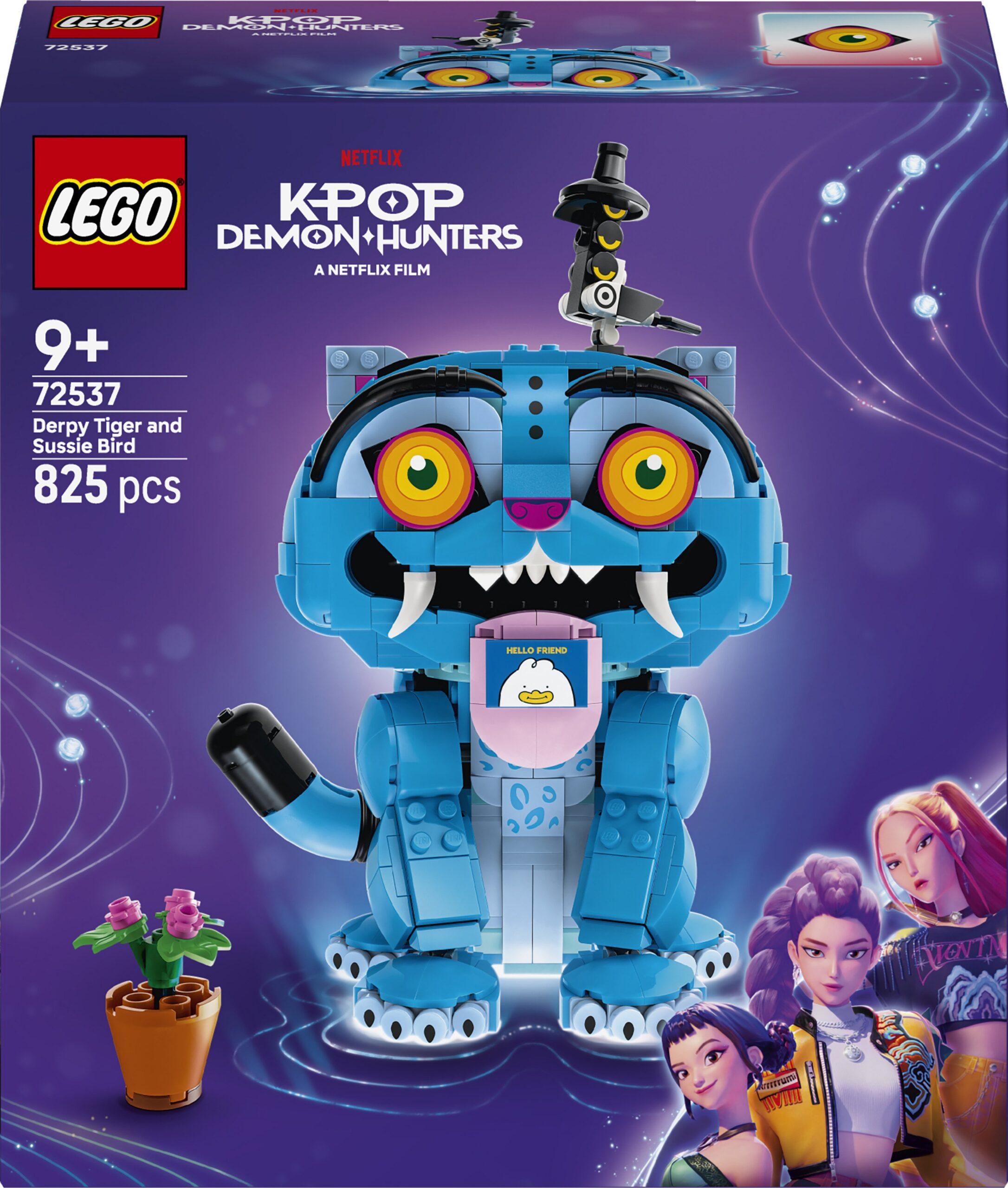 LEGO 72537 K-pop paarid deemonite jälgedes: Derpy tiiger ja Sussie lind