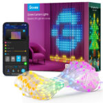 Govee Wi-Fi ja Bluetooth kardin LED-valguskardin, 2000 mm