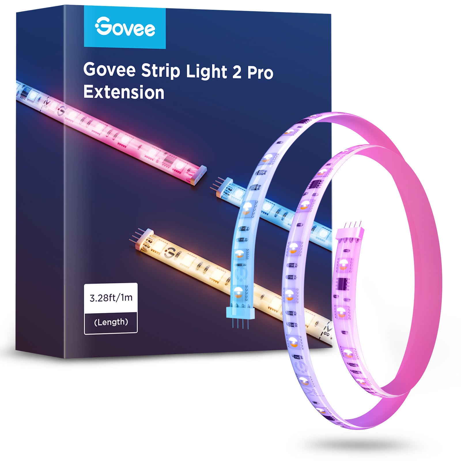 2_1045522-1600x1600-1.jpg Govee ribavalgus 2 Pro LED-riba pikendus, 1 m - Pilt 1