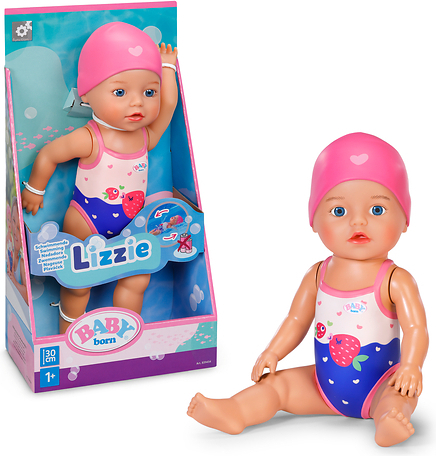2_1050070-436x456-1.jpg BABY born ujumis-Lizzie nukk, 30 cm - Pilt 1