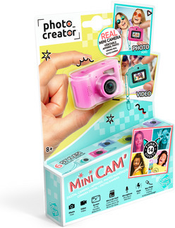 CREATOR mini-digikaamera roosa