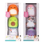 Squishmallows Micromallows S3 pehme mänguasi, 3 tk