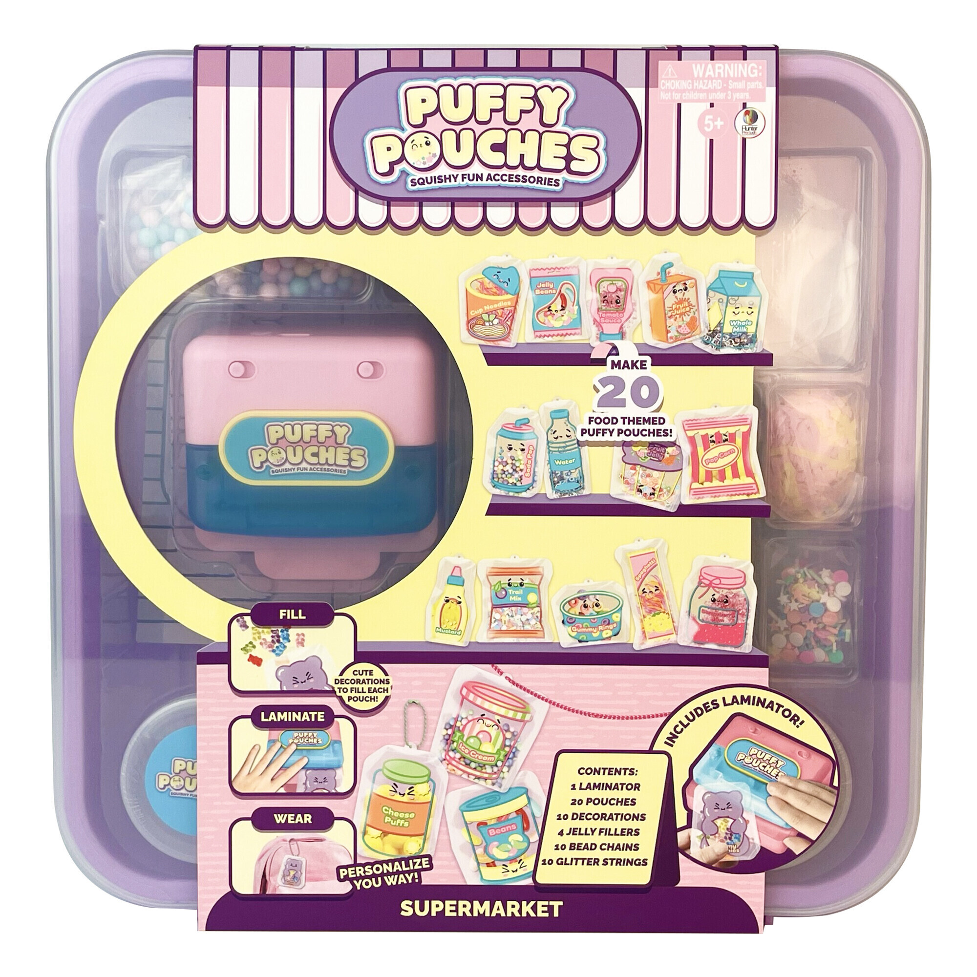 Puffy Pouches Deluxe meisterdamiskomplekt