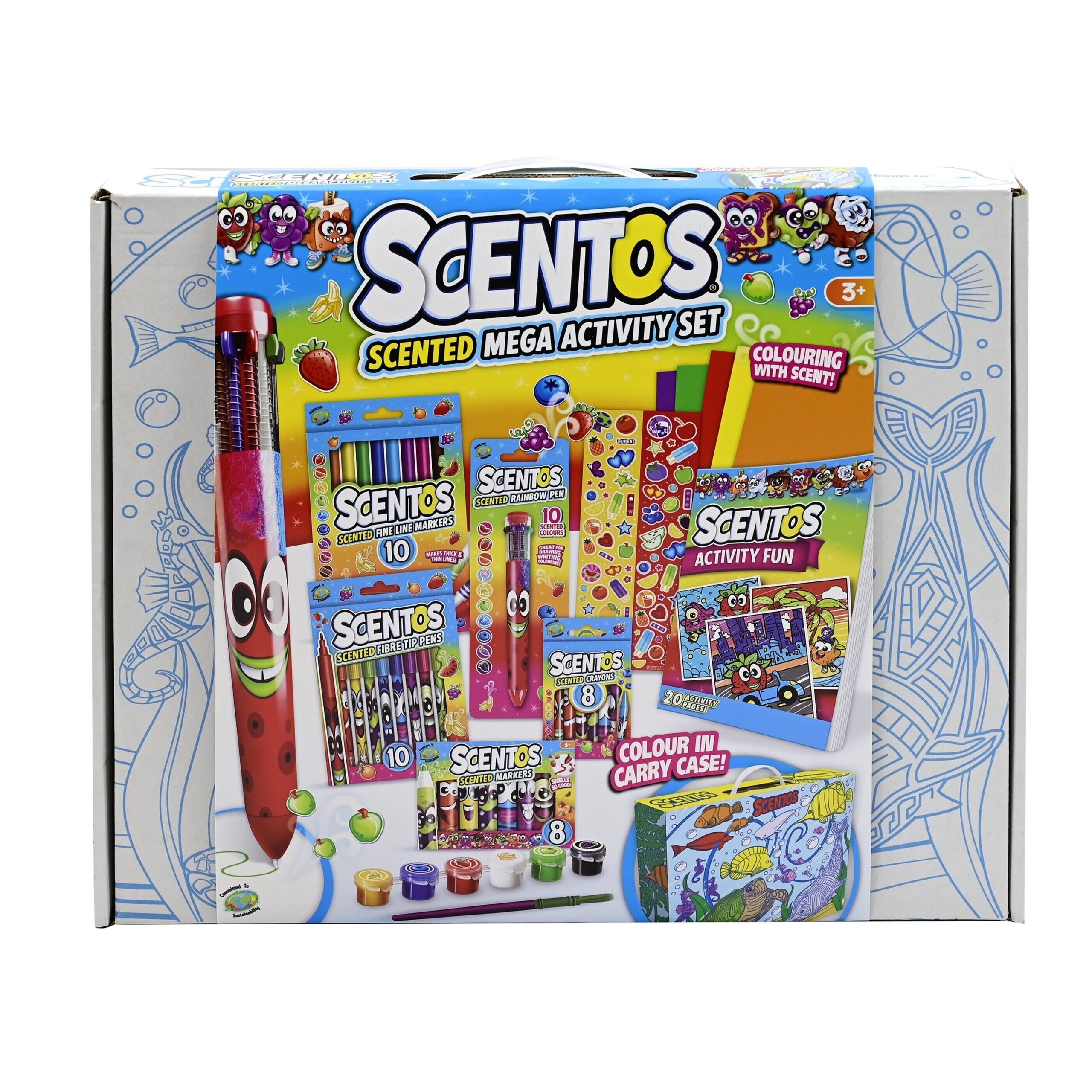 Scentos Mega puidust komplekt