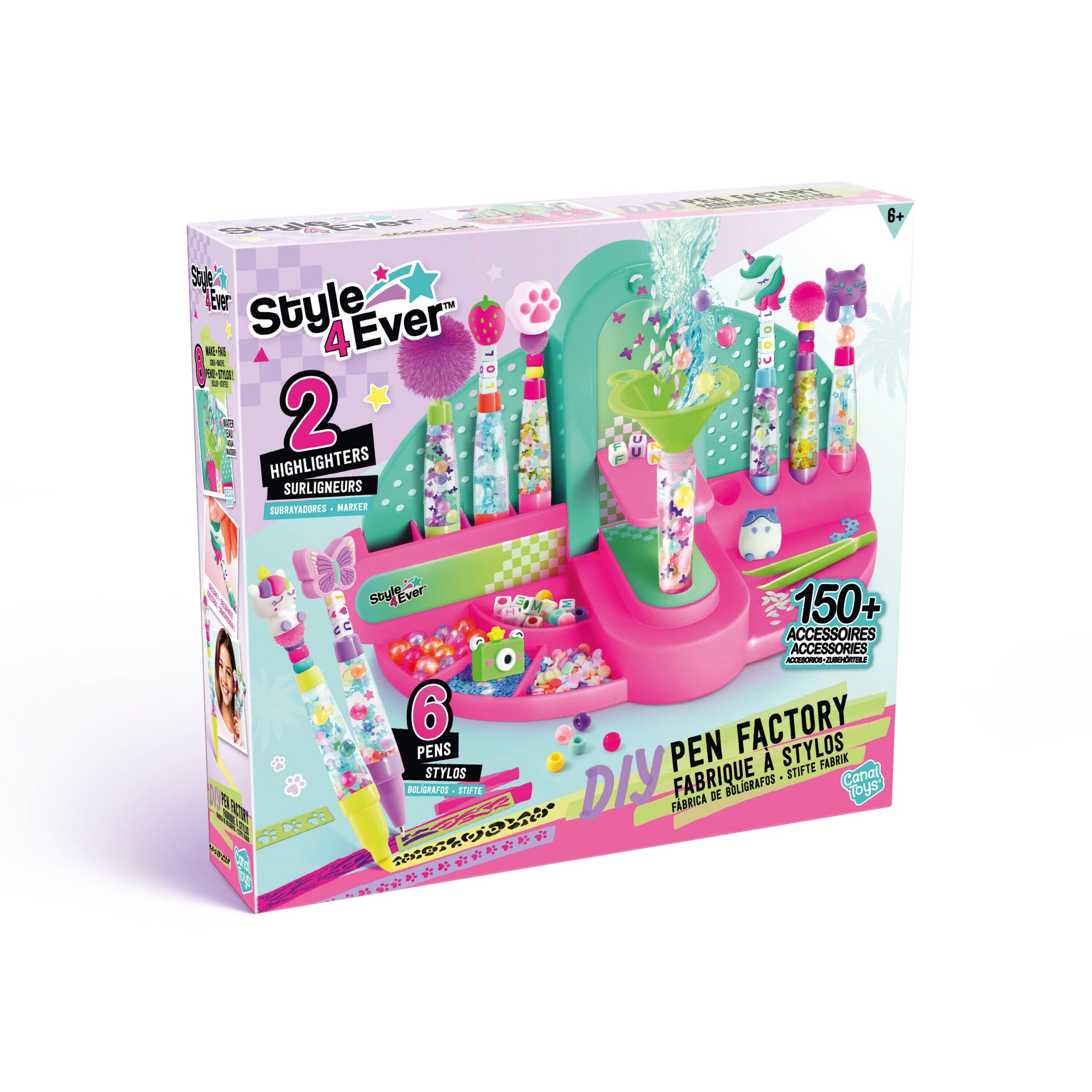 Style 4 Ever Pen Factory meisterdamiskomplekt