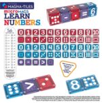 MAGNA-TILES microMAGS numbrite õppimise magnetiline ehituskomplekt, 56 osa - Pilt 4