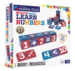 MAGNA-TILES microMAGS numbrite õppimise magnetiline ehituskomplekt, 56 osa