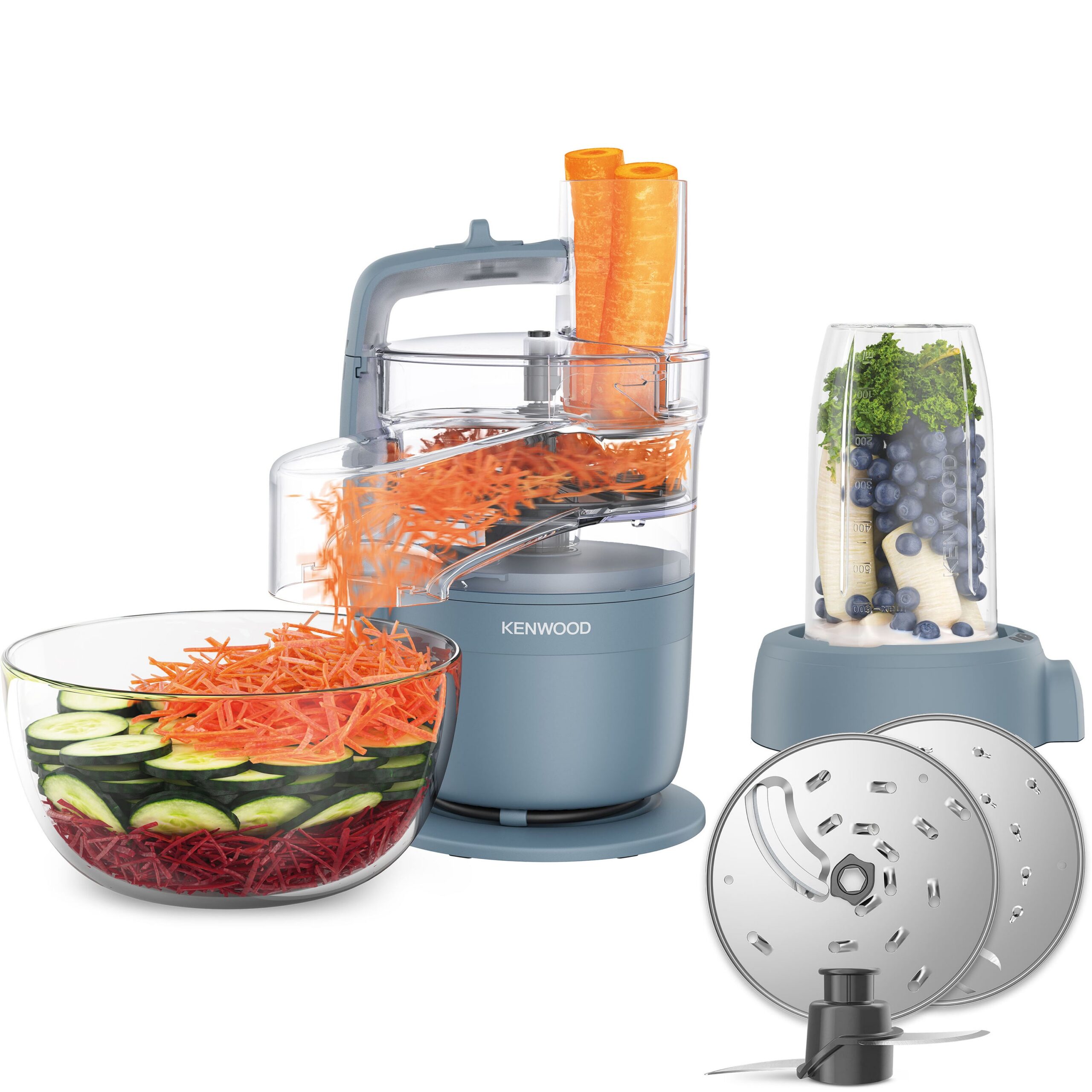 Kenwood FDP23.380GY MultiPro GO Blend köögikombain, tormisinine