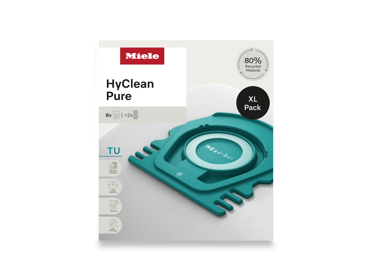 2_1050919-1400x1050-1.jpg Miele HyClean Pure TU XL-tolmukottide pakk, 8 tk - Pilt 1