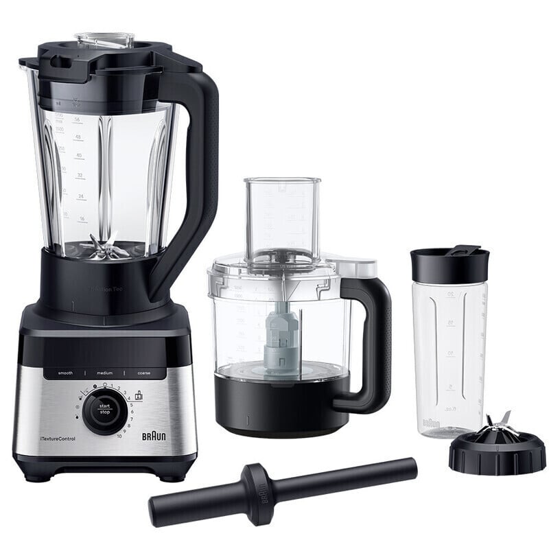 2_1054408-800x800-1.jpg Braun JB7568BK PowerBlend 7 köögikombain 1400 W, must - Pilt 1