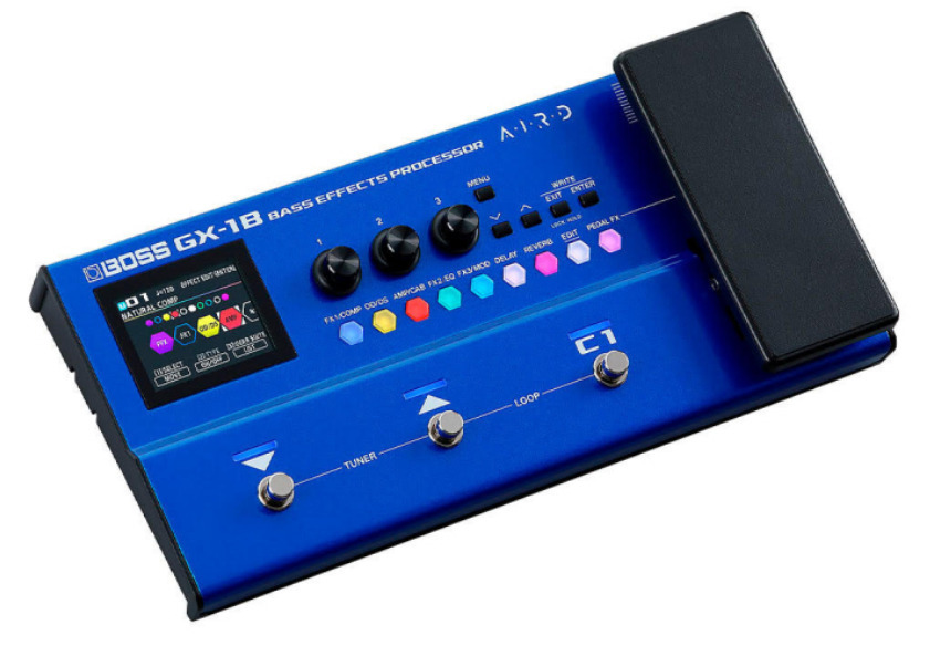 Boss GX-1B multiefektide pedaal bassile