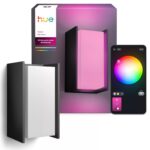 Philips Hue Turaco õueseinalamp, antratsiit, A60 WCA