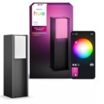 Philips Hue Turaco õuevalgusti, antratsiithall, 1xA60 WCA