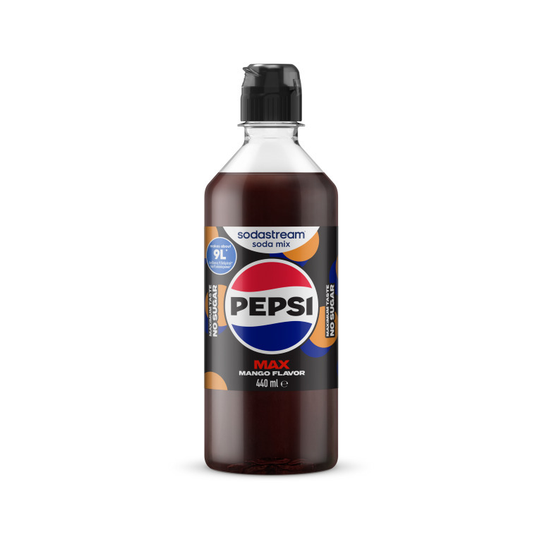 2_1058011-768x768-1.jpg SodaStream Pepsi Max Mango 440 ml - karastusjoogi kontsentraat - Pilt 1