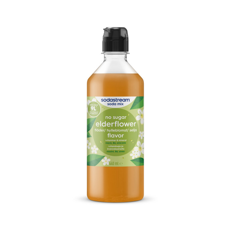 SodaStream Leedriõie No Sugar 440 ml - karastusjoogi kontsentraat
