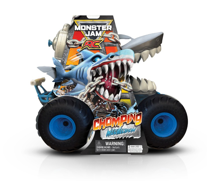 Monster Jam Biting Megalodon, pult