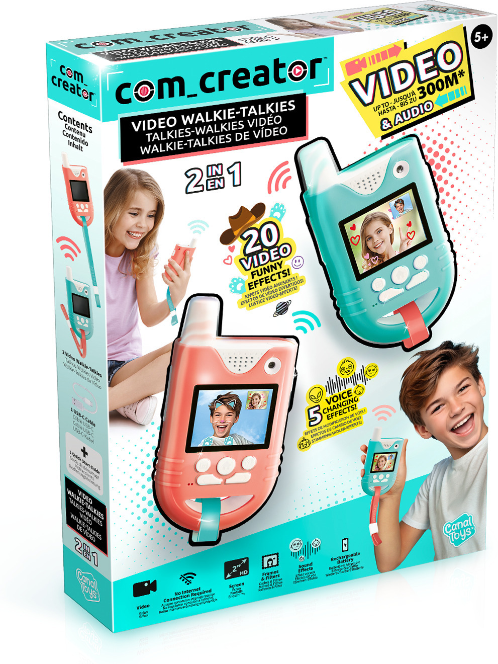 CREATOR laste videoraadiod videokõnedega