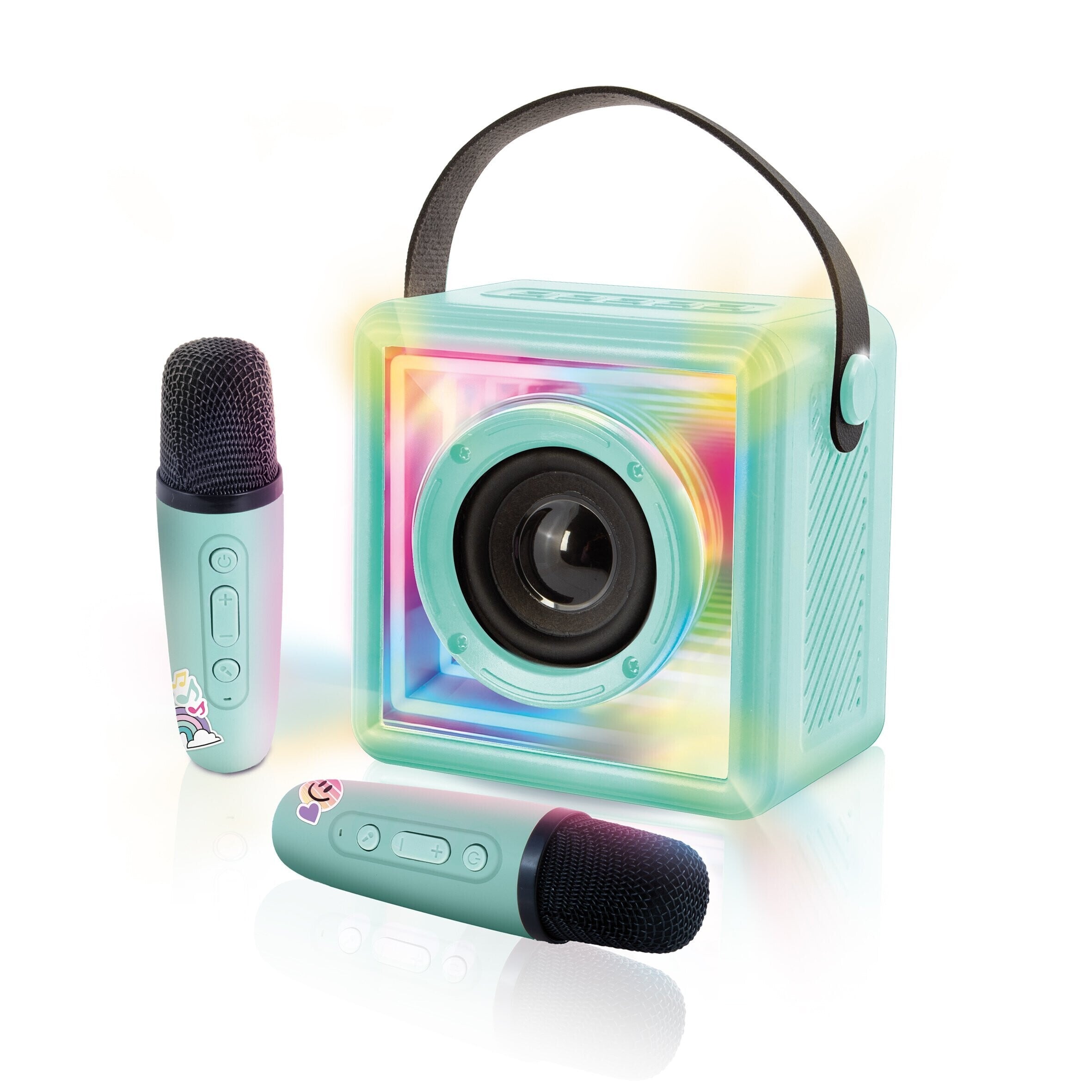 CREATOR Bluetooth karaoke komplekt kahe juhtmevaba mikrofoniga