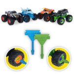 Monster Jam Mechanix 1:43 kokkupanekuauto - Pilt 5